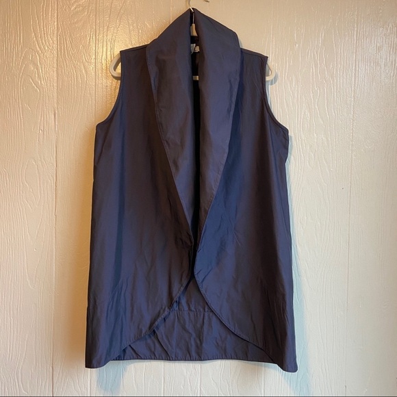 Bryn WALKER Long Line Open Front Vest - Picture 1 of 8